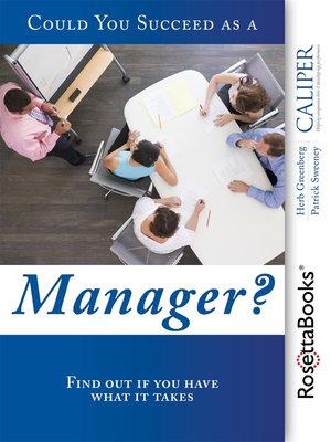 cover image of Could You Succeed as a Manager?